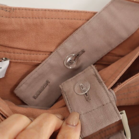 NEW Current Air New World Pant Womens Pegged Ankle Suspenders Carpenter Pockets - Picture 13 of 14